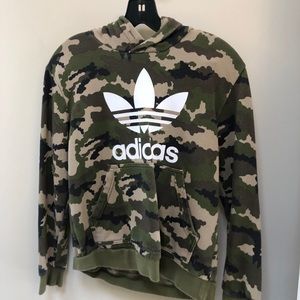 Adidas camo hoodie